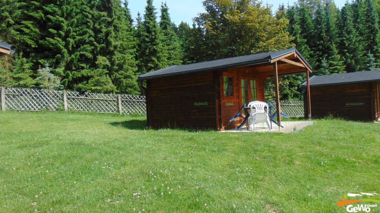 Hotel Blockhuette Am Kegelsberg Gelenau Exteriér fotografie