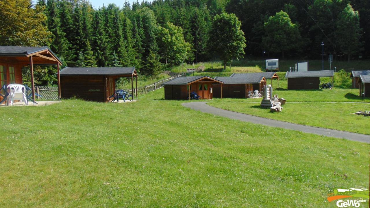 Hotel Blockhuette Am Kegelsberg Gelenau Exteriér fotografie